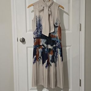 BCBGMaxAzria Gaia Dress - Size S - Beige/Print